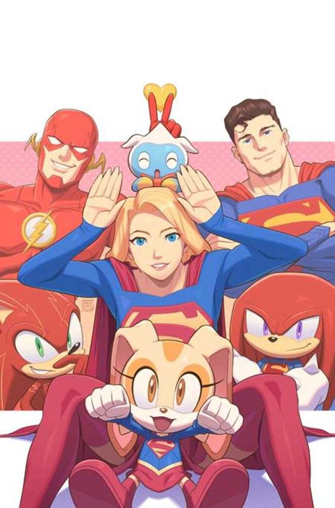 DC X Sonic The Hedgehog Metal Legion #4 (Of 5) Cover B Min Ho Kim Card Stock Variant